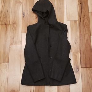 Ladies Express Pea Coat with hood